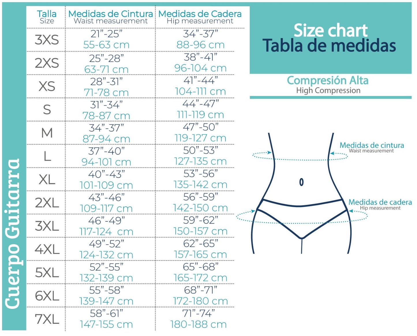 Black Faja Curvy Strapless